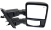 F-150 13-14 TOWING MIRROR RH, Power, Power Folding, Heated, Textured, w/ Memory and Signal Light, (Exc. SVT Raptor Model)