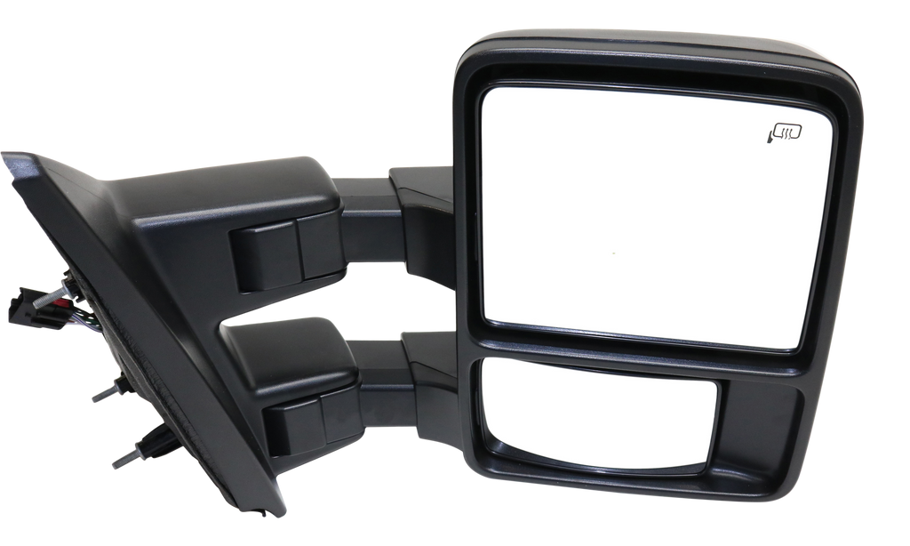 F-150 13-14 TOWING MIRROR RH, Power, Power Folding, Heated, Textured, w/ Memory and Signal Light, (Exc. SVT Raptor Model)