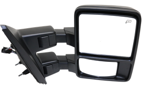 F-150 13-14 TOWING MIRROR RH, Power, Power Folding, Heated, Textured, w/ Memory and Signal Light, (Exc. SVT Raptor Model)