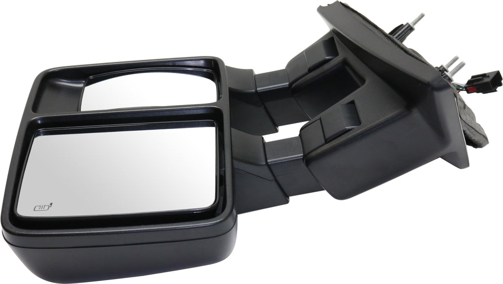 F-150 13-14 TOWING MIRROR RH, Power, Power Folding, Heated, Textured, w/ Memory and Signal Light, (Exc. SVT Raptor Model)
