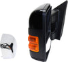 F-150 13-14 TOWING MIRROR LH, Power, Power Folding, Heated, Chrome/Paintable, 2 Caps, w/ Memory and Signal Light, (Exc. SVT Raptor Model)