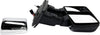 F-150 13-14 TOWING MIRROR LH, Power, Power Folding, Heated, Chrome/Paintable, 2 Caps, w/ Memory and Signal Light, (Exc. SVT Raptor Model)