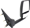 ECONOLINE VAN 02-14 TOWING MIRROR LH, Power, Manual Folding, Non-Heated, Paintable, w/o Auto-Dimming, BSD, In-housing Signal Light, and Memory