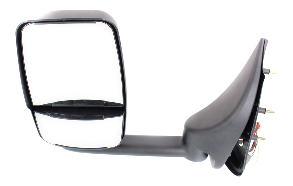 ECONOLINE VAN 02-14 TOWING MIRROR RH, Power, Manual Folding, Non-Heated, Paintable, w/o Auto-Dimming, BSD, In-housing Signal Light, and Memory