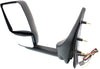 ECONOLINE VAN 02-14 TOWING MIRROR RH, Power, Manual Folding, Non-Heated, Paintable, w/o Auto-Dimming, BSD, In-housing Signal Light, and Memory
