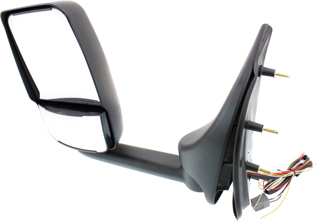 ECONOLINE VAN 02-14 TOWING MIRROR RH, Power, Manual Folding, Non-Heated, Paintable, w/o Auto-Dimming, BSD, In-housing Signal Light, and Memory