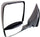 ECONOLINE VAN 02-14 TOWING MIRROR RH, Power, Manual Folding, Non-Heated, Paintable, w/o Auto-Dimming, BSD, In-housing Signal Light, and Memory