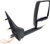ECONOLINE VAN 02-14 TOWING MIRROR LH, Manual Adjust, Manual Folding, Non-Heated, Paintable, w/o Auto-Dimming, BSD, In-housing Signal Light, and Memory