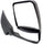 ECONOLINE VAN 02-14 TOWING MIRROR LH, Manual Adjust, Manual Folding, Non-Heated, Paintable, w/o Auto-Dimming, BSD, In-housing Signal Light, and Memory