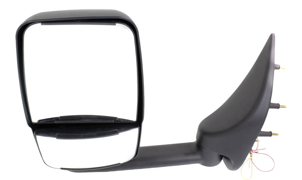 ECONOLINE VAN 02-14 TOWING MIRROR RH, Manual Adjust, Manual Folding, Non-Heated, Paintable, w/o Auto-Dimming, BSD, In-housing Signal Light, and Memory