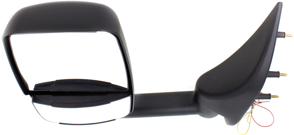 ECONOLINE VAN 02-14 TOWING MIRROR RH, Manual Adjust, Manual Folding, Non-Heated, Paintable, w/o Auto-Dimming, BSD, In-housing Signal Light, and Memory