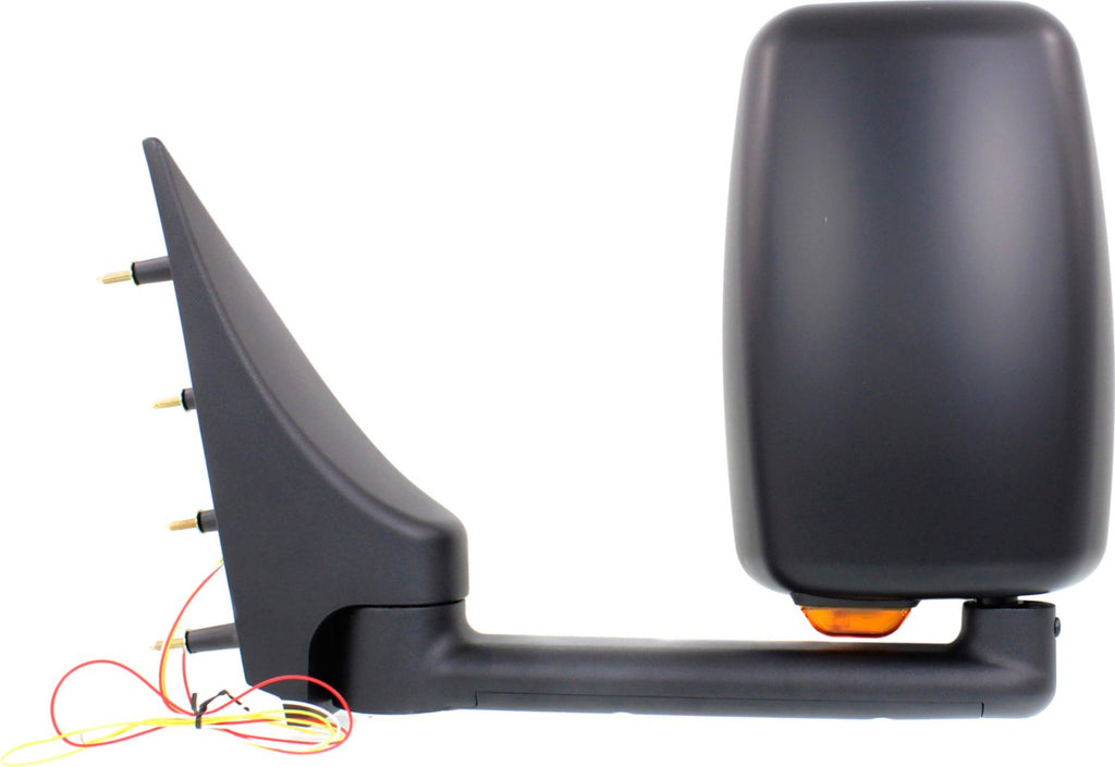 ECONOLINE VAN 02-14 TOWING MIRROR RH, Manual Adjust, Manual Folding, Non-Heated, Paintable, w/o Auto-Dimming, BSD, In-housing Signal Light, and Memory