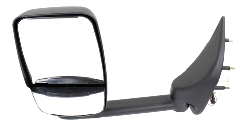 ECONOLINE VAN 02-14 TOWING MIRROR RH, Power, Manual Folding, Non-Heated, Paintable, w/o Auto-Dimming, BSD, In-housing Signal Light, and Memory
