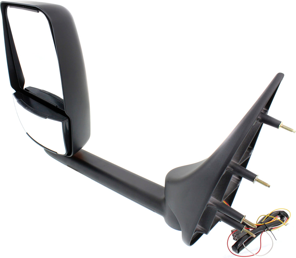 ECONOLINE VAN 02-14 TOWING MIRROR RH, Power, Manual Folding, Non-Heated, Paintable, w/o Auto-Dimming, BSD, In-housing Signal Light, and Memory