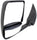 ECONOLINE VAN 02-14 TOWING MIRROR RH, Power, Manual Folding, Non-Heated, Paintable, w/o Auto-Dimming, BSD, In-housing Signal Light, and Memory