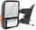 F-SERIES SUPER DUTY 08-10 TOWING MIRROR LH, Power, Manual Folding, Heated, Textured, w/ Memory and Signal Light