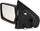 F-150 07-08 MIRROR LH, Non-Towing, Power, Power Folding, Heated, Textured, w/ In-housing Signal Light, w/o Auto Dimming, BSD, and Memory