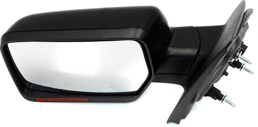 F-150 07-08 MIRROR LH, Non-Towing, Power, Power Folding, Heated, Textured, w/ In-housing Signal Light, w/o Auto Dimming, BSD, and Memory