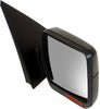 F-150 07-08 MIRROR RH, Non-Towing, Power, Power Folding, Heated, Textured, w/ In-housing Signal Light, w/o Auto Dimming, BSD, and Memory