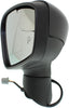FIESTA 11-13 MIRROR RH, Power, Manual Folding, Heated, Paintable, w/ Blind Spot Glass, w/o Signal Light, HB/Sedan