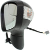 FIESTA 11-11 MIRROR RH, Power, Manual Folding, Heated, Paintable, w/ Blind Spot Glass and Signal Light, HB/Sedan, To 1-12-11