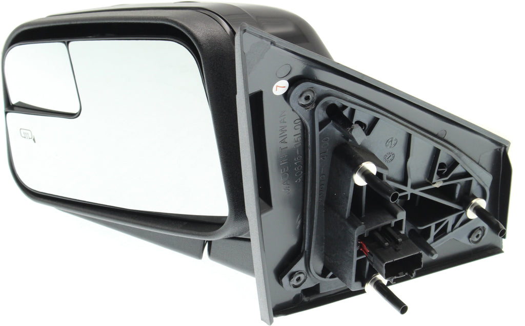 EDGE 11-11 MIRROR LH, Power, Manual Folding, Heated, Paintable, w/ Blind Spot Glass, w/o Auto Dimming, Memory, and Signal Light