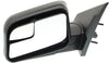 EDGE 09-10 MIRROR LH, Power, Manual Folding, Non-Heated, Paintable, w/ Blind Spot Glass, w/o Auto Dimming, Memory, and Signal Light