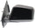 EDGE 09-10 MIRROR LH, Power, Manual Folding, Non-Heated, Paintable, w/ Blind Spot Glass, w/o Auto Dimming, Memory, and Signal Light