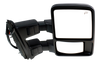 F-SERIES SUPER DUTY 08-09 TOWING MIRROR RH, Power, Power Folding, Heated, Textured, w/ Auto Extend and Signal Light, w/o Memory, w/ Side Maker
