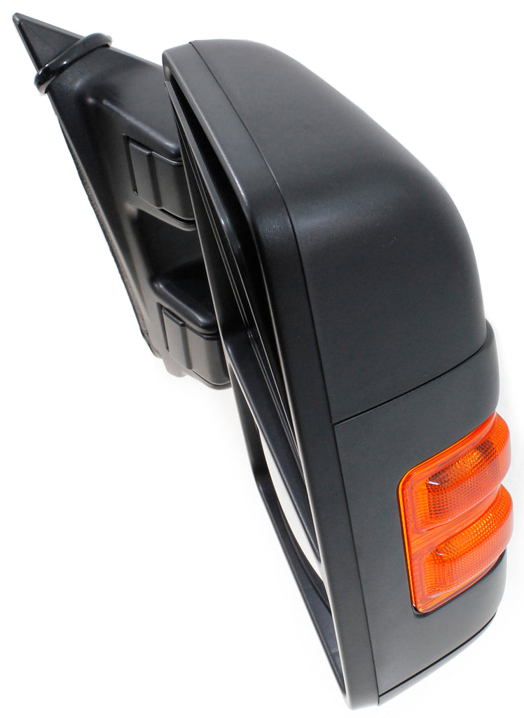 F-SERIES SUPER DUTY 10-12 TOWING MIRROR RH, Power, Power Folding, Heated, Textured, w/ Auto Extend and Signal Light, w/o Memory, w/ Side Marker