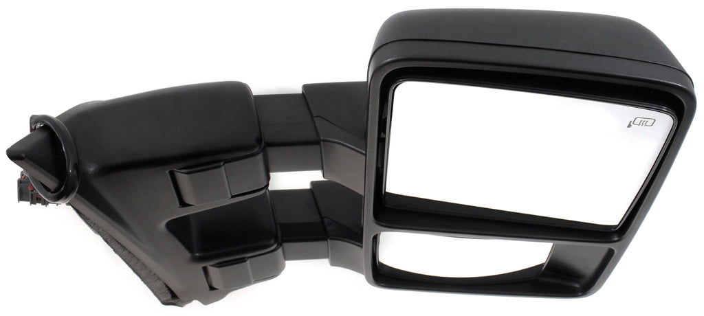 F-SERIES SUPER DUTY 10-12 TOWING MIRROR RH, Power, Power Folding, Heated, Textured, w/ Auto Extend and Signal Light, w/o Memory, w/ Side Marker