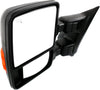 F-SERIES SUPER DUTY 08-09 TOWING MIRROR LH, Power, Power Folding, Heated, Textured, w/ Auto Extend, Memory, and Signal Light