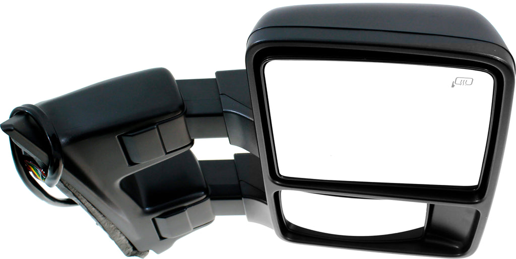 F-SERIES SUPER DUTY 08-09 TOWING MIRROR RH, Power, Power Folding, Heated, Textured, w/ Auto Extend, Memory, and Signal Light