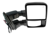 F-SERIES SUPER DUTY 11-12 TOWING MIRROR RH, Power, Power Folding, Heated, Textured, w/ Auto Extend, Memory, Signal Light, and Temp Sensor