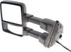 F-SERIES SUPER DUTY 08-09 TOWING MIRROR LH, Power, Power Folding, Heated, Chrome/Paintable, 2 Caps, w/ Auto Extend and Signal Light, w/o Memory