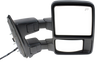 F-SERIES SUPER DUTY 08-09 TOWING MIRROR RH, Power, Power Folding, Heated, Chrome/Paintable, 2 Caps, w/ Auto Extend and Signal Light, w/o Memory