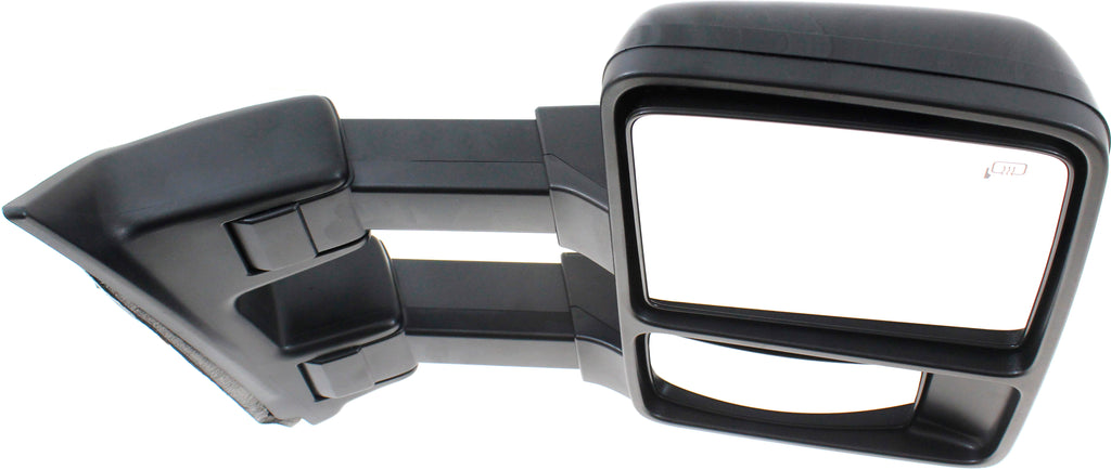 F-SERIES SUPER DUTY 10-10 TOWING MIRROR RH, Power, Power Folding, Heated, Chrome/Paintable, 2 Caps, w/ Auto Extend and Signal Light, w/o Memory