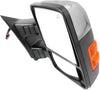 F-SERIES SUPER DUTY 08-09 TOWING MIRROR RH, Power, Power Folding, Heated, Chrome/Paintable, 2 Caps, w/ Auto Extend, Memory, and Signal Light