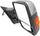 F-SERIES SUPER DUTY 08-09 TOWING MIRROR RH, Power, Power Folding, Heated, Chrome/Paintable, 2 Caps, w/ Auto Extend, Memory, and Signal Light