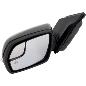 EDGE 19-20 MIRROR LH, Power, Manual Folding, Heated, Paintable, w/ In-housing Signal Light, w/o Auto Dimming, BSD, and Memory