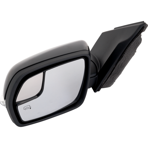 EDGE 19-20 MIRROR LH, Power, Manual Folding, Heated, Paintable, w/ In-housing Signal Light, w/o Auto Dimming, BSD, and Memory