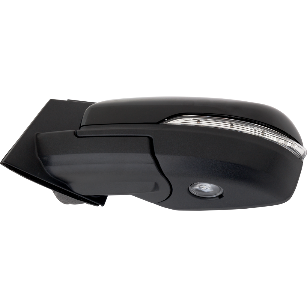EDGE 19-20 MIRROR LH, Power, Manual Folding, Heated, Paintable, w/ In-housing Signal Light, w/o Auto Dimming, BSD, and Memory