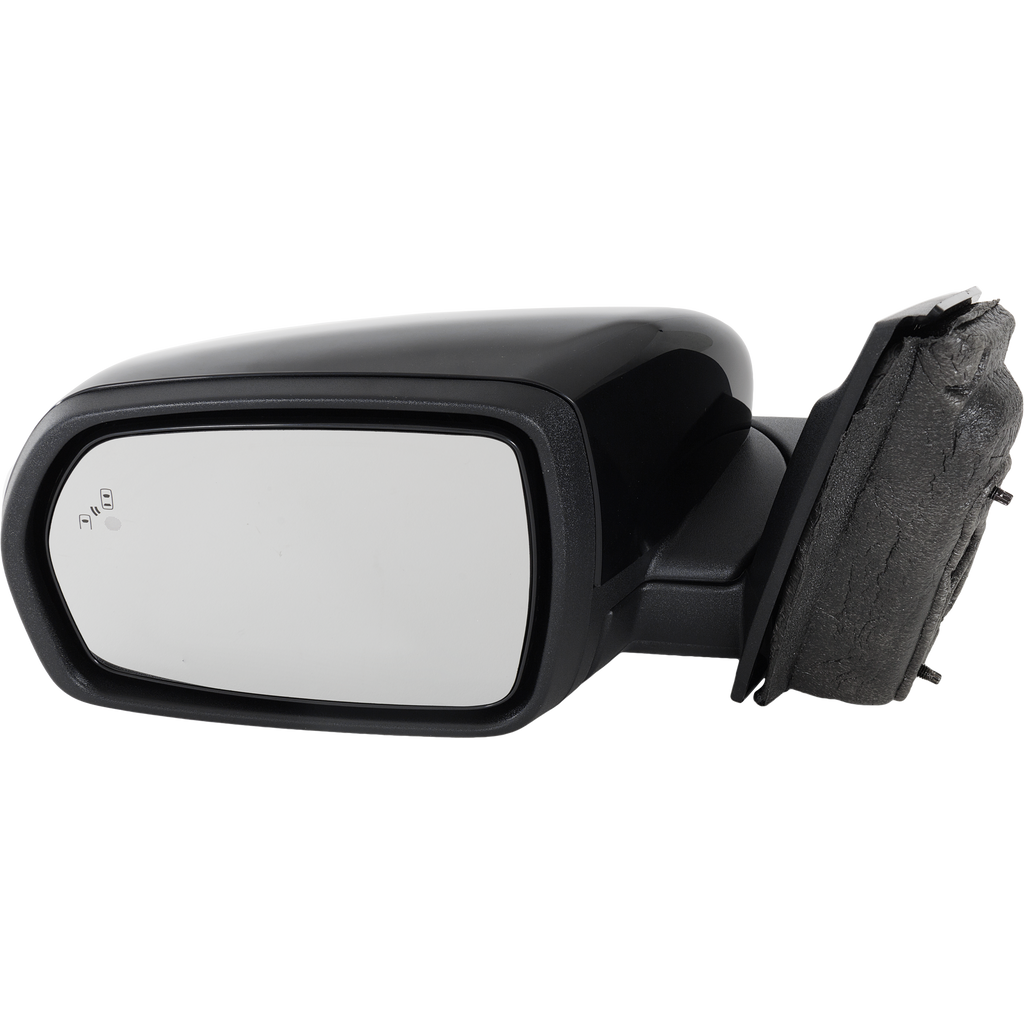 EDGE 18-18 MIRROR LH, Power, Manual Folding, Heated, Paintable, w/ In-housing Signal Light, Puddle Light, BSD in Glass, w/o Memory, Auto-Dimming