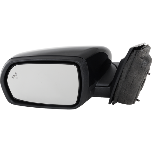 EDGE 18-18 MIRROR LH, Power, Manual Folding, Heated, Paintable, w/ In-housing Signal Light, Puddle Light, BSD in Glass, w/o Memory, Auto-Dimming