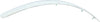 WINDSTAR 99-03 FRONT BUMPER MOLDING RH, Insert Molding, Plastic, Chrome