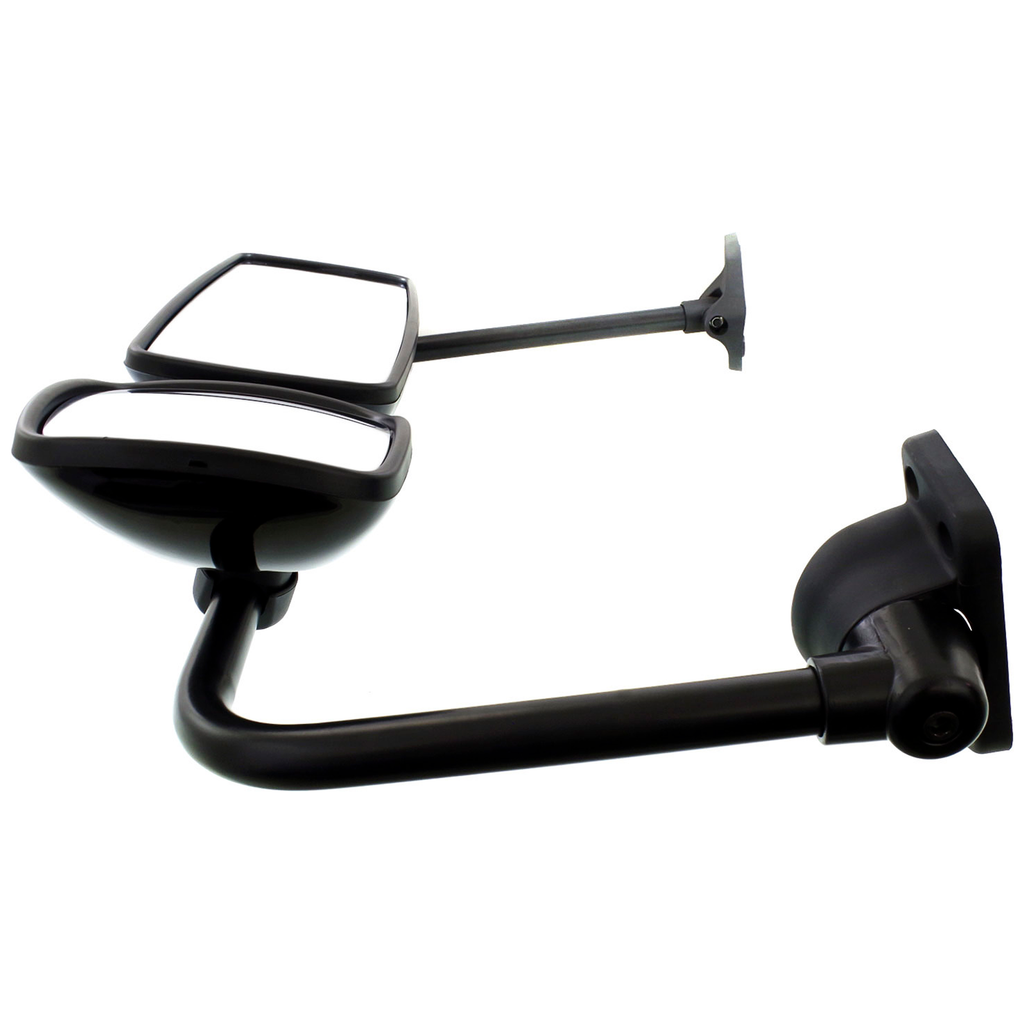 FREIGHTLINER COLUMBIA/M2 100/106 04-16 MIRROR LH, Manual Adjust, Non-Folding, Non-Heated, Paintable, Wide Angle, w/ Arm