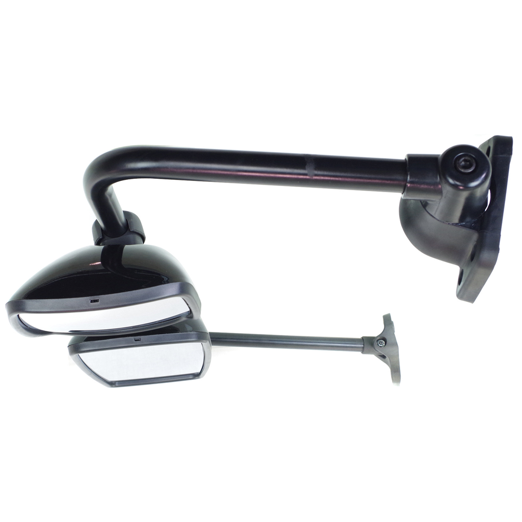 FREIGHTLINER COLUMBIA/M2 100/106 04-16 MIRROR RH, Manual Adjust, Non-Folding, Non-Heated, Paintable, Wide Angle, w/ Arm