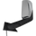 FREIGHTLINER CASCADIA 18-21 MIRROR LH, Power, Manual Folding, Heated, Chrome