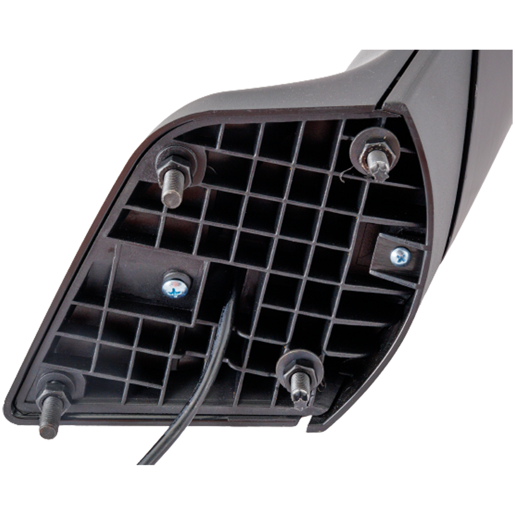 FREIGHTLINER CASCADIA 18-21 HOOD MIRROR LH, Manual Adjust, Non-Folding, Heated, Chrome