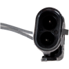FREIGHTLINER CASCADIA 18-21 HOOD MIRROR LH, Manual Adjust, Non-Folding, Heated, Chrome